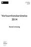 Verksamhetsberättelse 2014