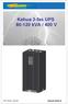 Kehua 3-fas UPS kva / 400 V