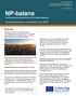 NP-balans Växtbehovsanpassade gödselmedel från biogasanläggningar