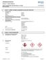 SÄKERHETSDATABLAD. Revision: 1.1 Datum: ENLIGT EG-REGLERNA 1907/2006 (REACH), 1272/2008 (CLP) & 2015/830