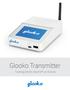 Glooko Transmitter. Snabbguide för diasend -användare