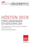 HÖSTEN 2019 FÖRELÄSNINGAR STUDIECIRKLAR FÖRELÄSNINGAR, CIRKLAR GUIDADE VISNINGAR OCH MYCKET MER!