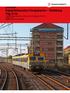 RAPPORT Kapacitetsanalys Kungsbacka Göteborg Tåg 3116 Fastställd kapacitetsanalys i enlighet med Järnvägslagen 2004:519 Tågplan 2019 Ärendenummer: