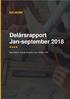 Delårsrapport Jan-september Real Holding i Sverige AB (publ), org.nr