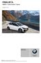 PRISLISTA. BMW 2-serie Active Tourer. BMW 2-Serie Active Tourer. När du älskar att köra. Giltig från 1 juli 2019