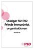 Stadgar för PIO Primär immunbrist organisationen