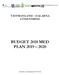 BUDGET 2018 MED PLAN