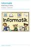 Informatik. Beskrivning av ämnet. Per Flensburg - 7 november 2018 INFORMATIK - PER FLENSBURG 1