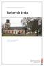 Barkeryds kyrka. Kulturhistorisk karakterisering och bedömning. Barkeryds socken i Nässjö kommun Jönköpings län, Växjö stift