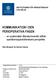 KOMMUNIKATION I DEN PERIOPERATIVA FASEN