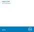 Inspiron Servicehandbok. Regleringsmodell: P26T Regleringstyp: P26T002