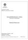 Systembibliotekarier i fokus Yrkesroll och yrkesidentitet. Richard Sturesson