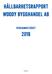 Hållbarhetsrapport Woody Bygghandel AB, verksamhetsåret 2018 Sida 2 (8)
