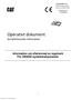 Operativt dokument Kompletterande information