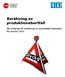 Beräkning av produktionsbortfall. Ett underlag för beräkning av samhällets kostnader för olyckor 2015
