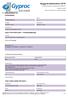Byggvarudeklaration GRUNDDATA. Dokumentdata. Gyproc FRK DUROnomic Förstärkningsbeslag. Saint-Gobain Sweden AB Gyproc. Artikel-nr/ID-begrepp