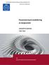 Parameterstyrd modellering av bergtunnlar