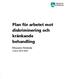 Plan för arbetet mot diskriminering och kränkande behandling