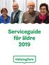 Serviceguide för äldre 2019