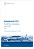 Budgetöversikt 2019 Översikt över statsbudgeten, januari 2019