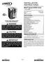INSTALLATION INSTRUCTIONS
