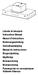 Libretto di Istruzioni Instructions Manual Manuel d Instructions Bedienungsanleitung Gebruiksaanwijzing Manual de instrucciones Brugsvejledning