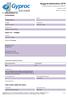 Byggvarudeklaration GRUNDDATA. Dokumentdata. Gyproc GG Golvgips. Saint-Gobain Sweden AB Gyproc. Artikel-nr/ID-begrepp