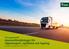 Ansvarsförsäkringar för vägtransport, spedition och lagring
