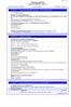 Säkerhetsdatablad Enligt 1907/2006/EG, Artikel 31