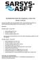 HALVÅRSRAPPORT SARSYS-ASFT AB (publ) org. nr