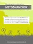 Skaraborgs Innovationssluss METODHANDBOK