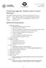 Preliminary agenda - Student Union Council Meeting 7