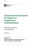 Patientsäkerhetsberättelse för Hägersten- Liljeholmens stadsdelsnämnd