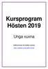 Kursprogram Hösten 2019