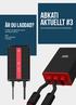 abkati aktuellt #3 Är du laddad? Du håller i ett fullspäckat nummer med nyheter från bl.a. DEFA Bosch torkarblad & Dometic