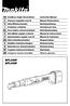 GB Cordless Angle Screwdriver Instruction Manual Visseuse angulaire sans fil Manuel d instructions Akku-Winkelschrauber Betriebsanleitung