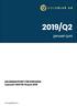 2019/Q2. januari-juni. DELÅRSRAPPORT FÖR PERIODEN 1 januari 2019 till 30 juni