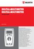DIGITAL-MULTIMETER DIGITAL-MULTIMETER