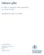 Hälsans gåta. En studie av sambandet mellan arbetsvillkor, kön, sektor och hälsa. Sara Engqvist & Josefin von Walden. Sociologiska Institutionen