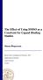 The Effect of Using DMSO as a Cosolvent for Ligand Binding Studies Simon Birgersson