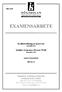 EXAMENSARBETE. Kvalitetssäkring av lasersvets I projekt 443. Quality Assurance of Laser Weld In project 443. Annica Emanuelsson