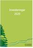 Sammanställning investeringsäskanden År 2020