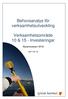 Behovsanalys för verksamhetsutveckling. Verksamhetsområde 10 & 15 - Investeringar