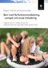 Barn med flerfunktionsnedsättning - samspel och social inkludering