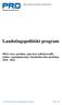 Landstingspolitiskt program