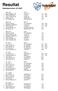 Resultat Halmstad Indoor 3/3 2007