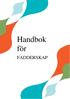 Handbok för FADDERSKAP