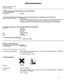Säkerhetsdatablad. Pulvex. Utgivningsdatum: Version: /SWE
