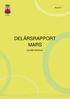 Mar 2017 DELÅRSRAPPORT MARS. Lunds kommun