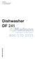 Gaggenau en Operating instructions fr Notice d utilisation. Dishwasher DF (921 )